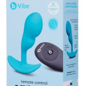 B-VIBE REMOTE CONTROL P-SPOT SNUG PLUG 95GR BLUE
