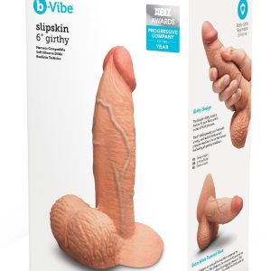 B-VIBE SLIPSKIN 6 INCH GIRTHY