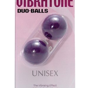 VIBRATONE DUO BALLS PURPLE BLISTERCARD