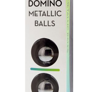 DOMINO METALLIC BALLS - SILVER