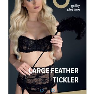 GP LARGE FEATHER TICKLER BLACK