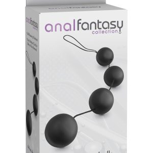 ANAL FANTASY COLLECTION DELUXE VIBRO BALLS BLACK
