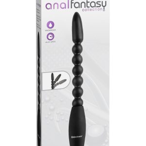 ANAL FANTASY COLLECTION FLEXA-PLEASER POWER BEADS BLACK
