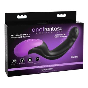 ANAL FANTASY ELITE HYPER-PULSE P-SPOT MASSAGER BLACK