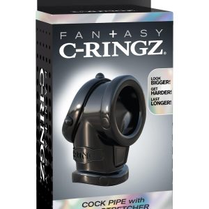 Pierścień na penisa i jądra Cock Pipe with Ball