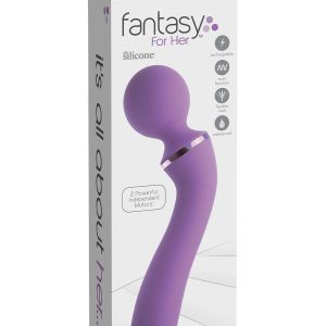 FANTASY FOR HER DUO WAND MASSAGE-HER PURPLE
