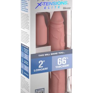 FANTASY X-TENSIONS ELITE 8 INCH SLEEVE WITH 2 INCH PLUG LIGHT