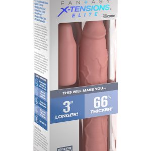 FANTASY X-TENSIONS ELITE 9 INCH SLEEVE WITH 3 INCH PLUG LIGHT