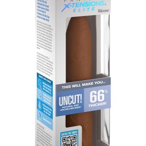 FANTASY X-TENSIONS ELITE UNCUT 7 INCH EXTENSION SLEEVE TAN