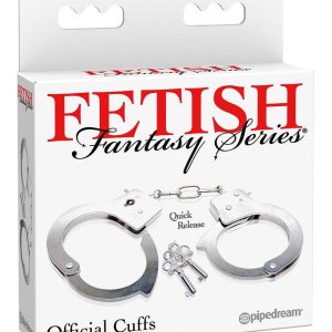 FETISH FANTASY SERIES OFFICIAL HANDCUFFS SILVER