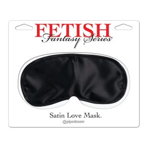 FETISH FANTASY SERIES SATIN LOVE MASK BLACK