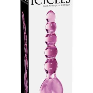 Szklane dildo Icicles No.43