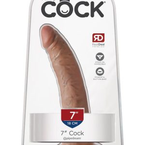 KING COCK 7 INCH COCK TAN