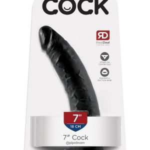KING COCK 7 INCH COCK BLACK