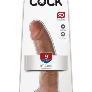 KING COCK 9 INCH COCK TAN