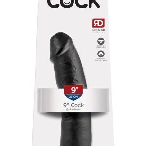 KING COCK 9 INCH COCK BLACK
