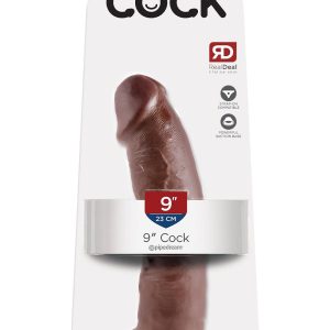 KING COCK 9 INCH COCK BROWN