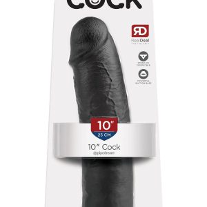 KING COCK 10 INCH COCK BLACK