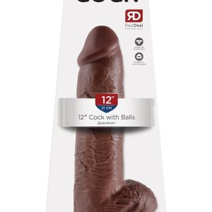 Dildo Cock 12 inch z jądrami