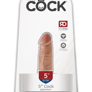 KING COCK 5 INCH COCK TAN