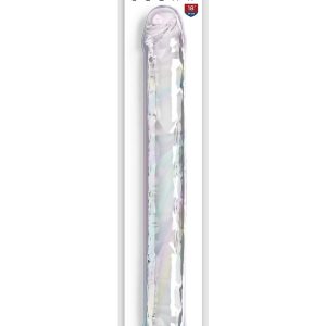 KING COCK CLEAR 18 INCH DOUBLE DILDO CLEAR