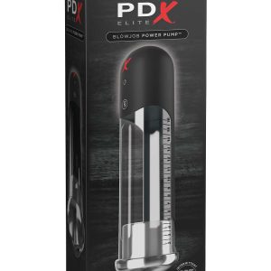 PDX ELITE BLOWJOB POWER PUMP CLEAR