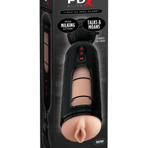 PDX ELITE VIBRATING MEGA MILKER LIGHT