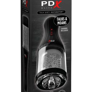 PDX ELITE TALK DIRTY ROTOBATOR CLEAR