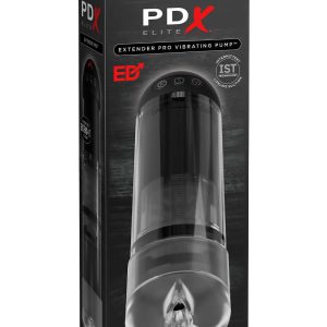 PDX ELITE EXTENDER PRO VIBRATING PUMP CLEAR