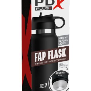 PDX PLUS FAP FLASK THRILL SEEKER DISCREET STROKER CLEAR