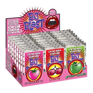 PIPEDREAM BJ BLAST DISPLAY - STRAWBERRY - CHERRY - APPLE 36 PCS