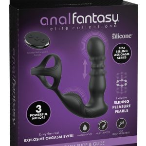 ANAL FANTASY ELITE ASS-GASM SLIDE & GLIDE BLACK