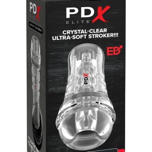PDX ELITE VIEW TUBE SEE-THRU EZ-GRIP STROKER