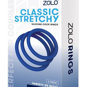 Zestaw 3 pierścieni na penisa Zolo Classic stretchy