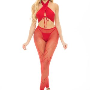 GIVES YOU HELL 3PC SET RED, OS