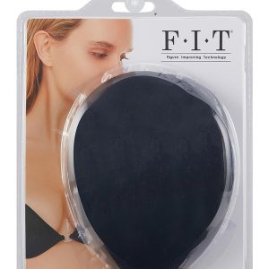 FIT CLOTH ADHESIVE SILICONE BRA BLACK CUP A