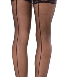 Koronkowy top przezroczysta zakolanówka