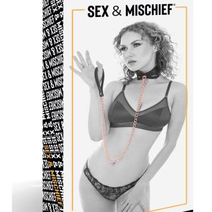 Obroża i smycz Sex amd Mischief Brat