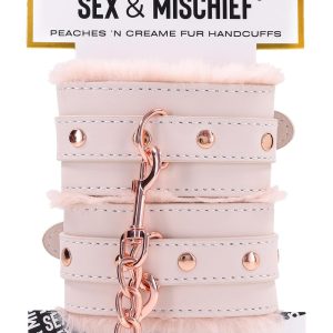 PEACHES ‘N CREAME FUR HANDCUFFS