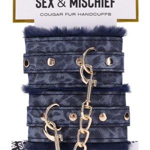 SPORTSHEETS COUGAR FUR HANDCUFFS