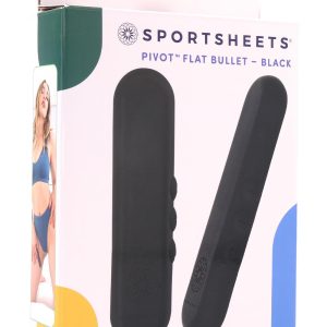 SPORTSHEETS PIVOT FLAT BULLET BLACK