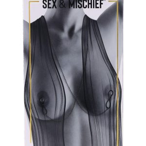 SPORTSHEETS EX'S AND OH'S BODY JEWELRY WITH NIPPLE TIES