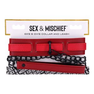 SPORTSHEETS EX'S AND OH'S COLLAR AND LEASH