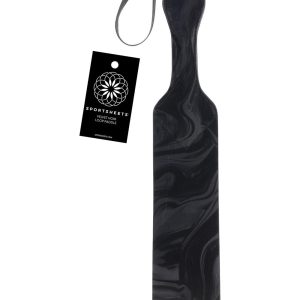 SPORTSHEETS VELVET NOIR LOOP PADDLE