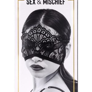 SPORTSHEETS SEX AND MISCHIEF VEILED VISION LACE BLINDFOLD