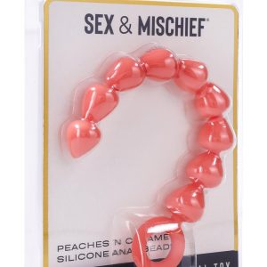 PEACHES 'N CREAME SILICONE ANAL BEADS