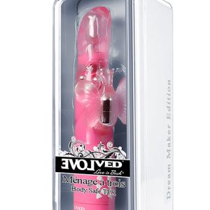 Różowy wibrator Evolved Menage a Trois