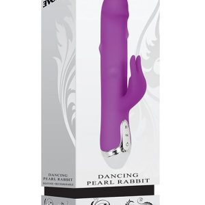 Fioletowy wibrator Dancing Pearl Rabbit