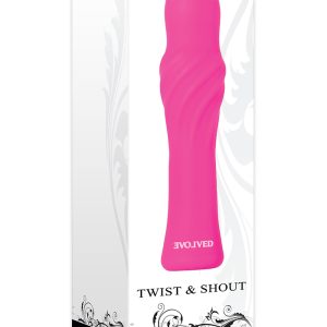 Różowy wibrator Evolved Twist Shout