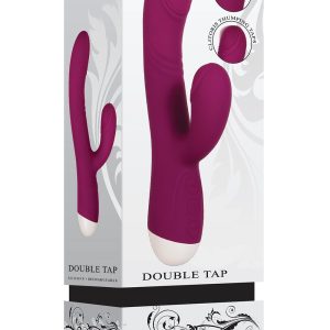 Różowy wibrator punktu G Evolved Double Tap